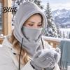 Full Coverage Face Mask for Cold Weather Winter Balaclava Hat Windproof Ski Fleece Lined Breathable Thermal Mountain Climbing Cover Cozy Neck Warmer