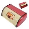 Metal Bread Box for Kitchen Countertop Large Capacity Bread Bin Holder Container with Roll Top