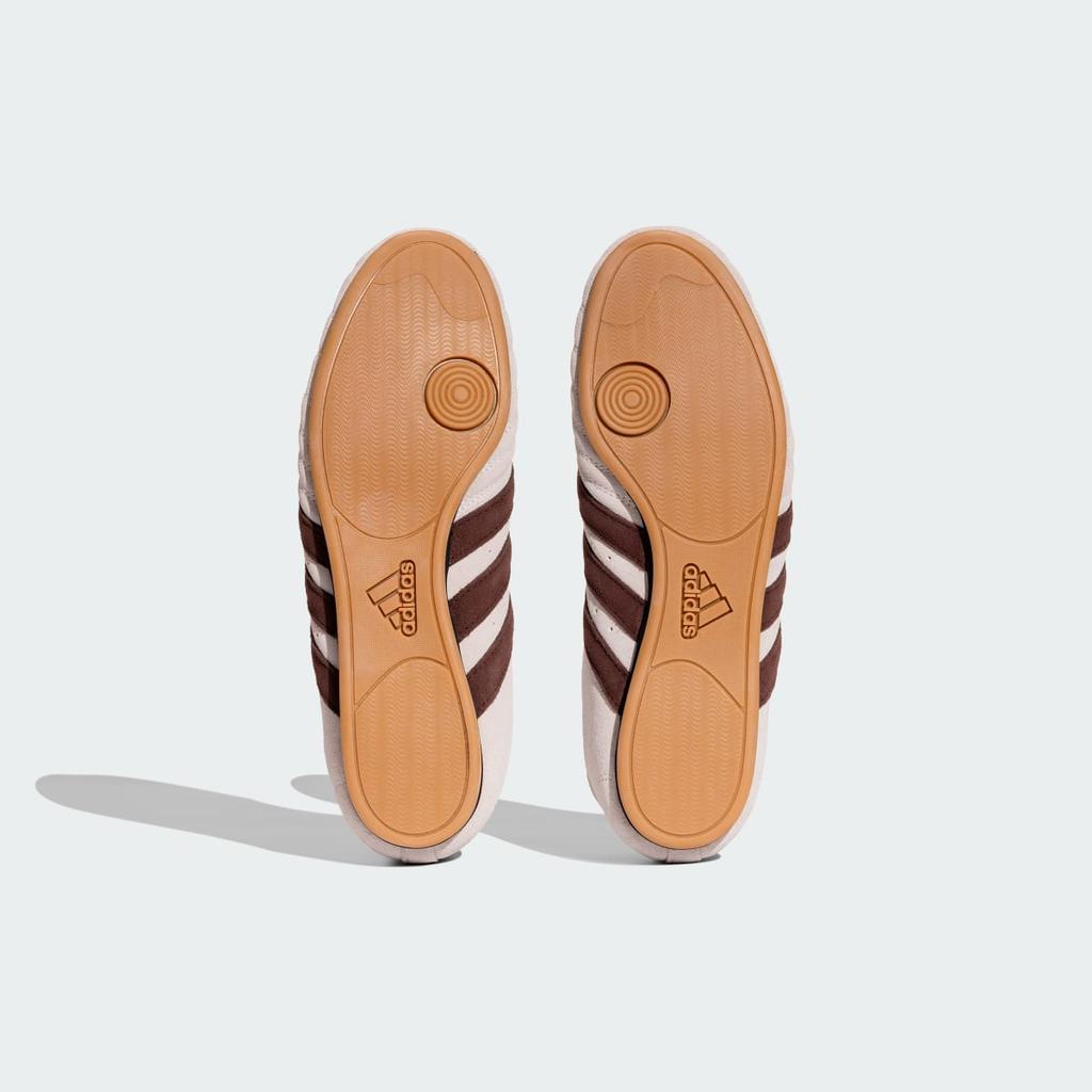 adidas TAEKWONDO W FOR EMMI HQ4898 Unisex Originals Sneakers Off White / Dark Brown / Core Black