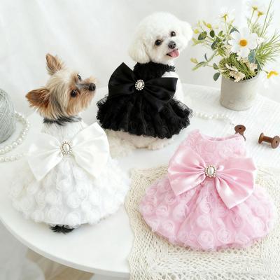 Baffi Evening Dress Skirt for Cats & Dogs - Cute Pet Apparel Costume