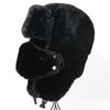 Cappello invernale unisex Lei Feng Cappello Protezione completa Pelliccia di coniglio sintetica spessa Morbido Antivento Calore Morbido Badge Decor Cappello da campeggio all'aperto Escursionismo