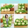 Pea Long Pillow Plush Toy With Removable Cover For Home Decor And Relaxation