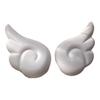 1 Pair Cartoon Girl Gift Shoes Buckle Diy 3D Hole Shoe Accessories Lovely Angel Wings Hole Shoe Charms Decoration