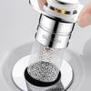 Universeller Spülen-Pop-Up-Ablaufstopfen Verstopfungshemmend Geruchsabweisend & Insektensicher Haarfilter Badezimmerwaschbeckenstöpsel