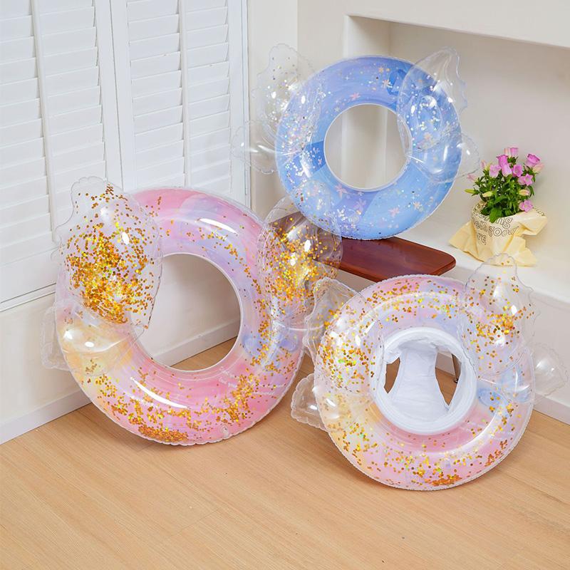 Rooxin Baby Swim Ring Tube Inflatable Swimming Ring Seat For Kid Swimming Circle Float Swim Pool Beach Water Play Equipment