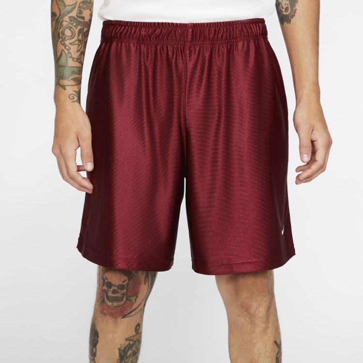 Nike Lab Silk Casual Basketball Shorts Men Bottoms Burgundy CD6390-677