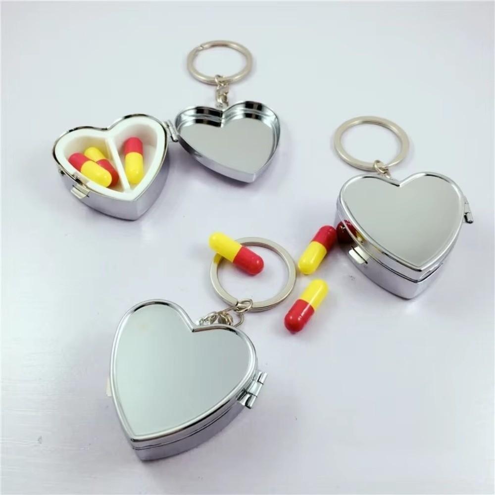 Candy Box Keyring Small Pill Box Portable Medicine Case New Medicine Organizer Container