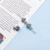 Retro Antique Tibetan Silver Spacer Beads for DIY Jewelry - Large Hole Alloy Beads for Bracelets & Necklaces