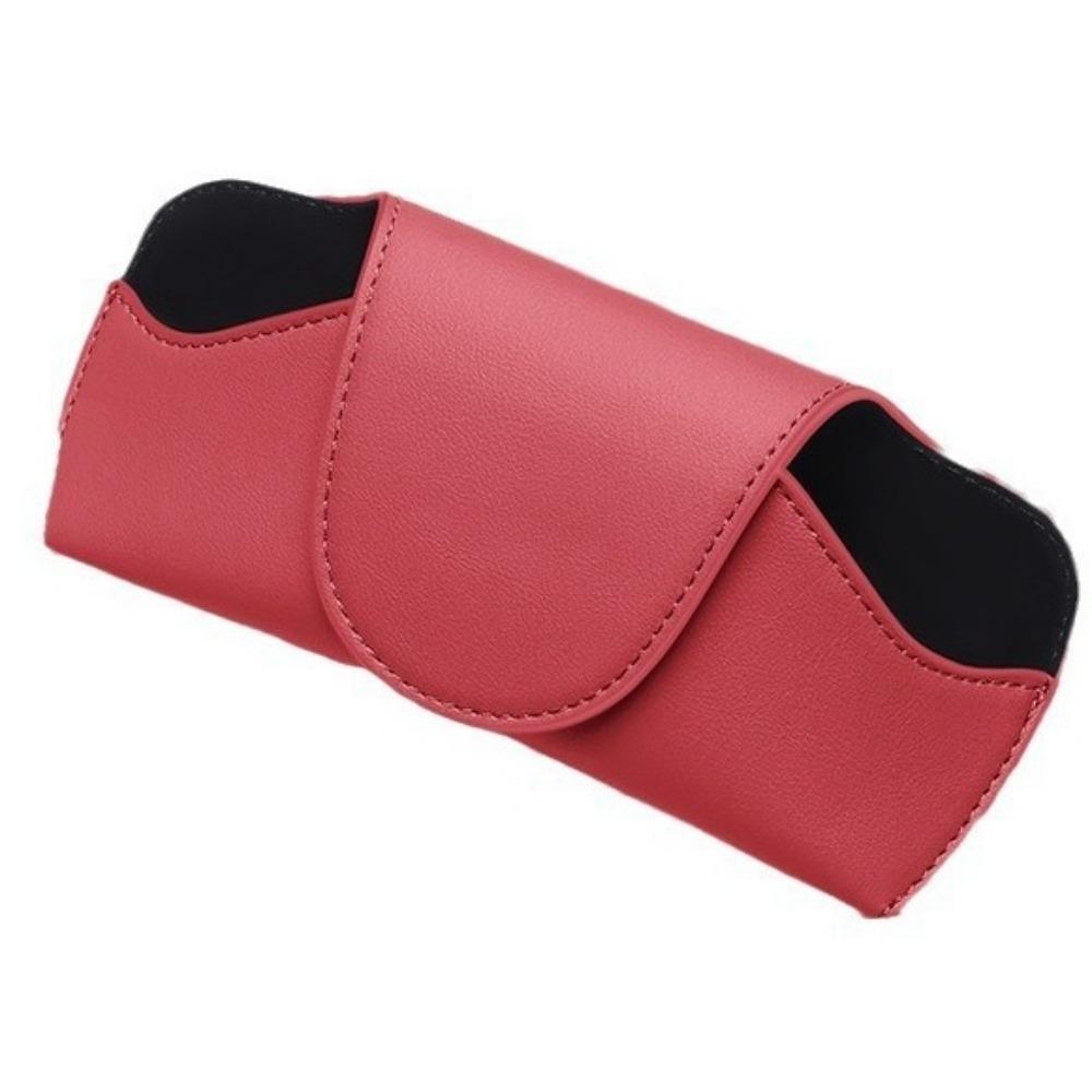 PU Leather Sun Visor Glasses Holder Multi-functional Wear-Resistant Sunshade Plate Organizer Universal Auto Sunglasses Holder