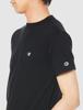 Champion Basic Short Sleeve with Embroidered Size S Men's T-Shirt, 100% Cotton, Logo, Black, (C3-P300)
