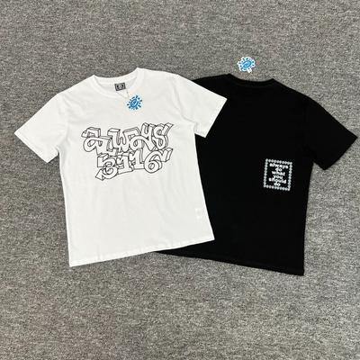 Meichao Sun Roll Printed High Street Short Sleeve Summer High Street Men'S And Women'S Loose Casual Versatile T-Shirt