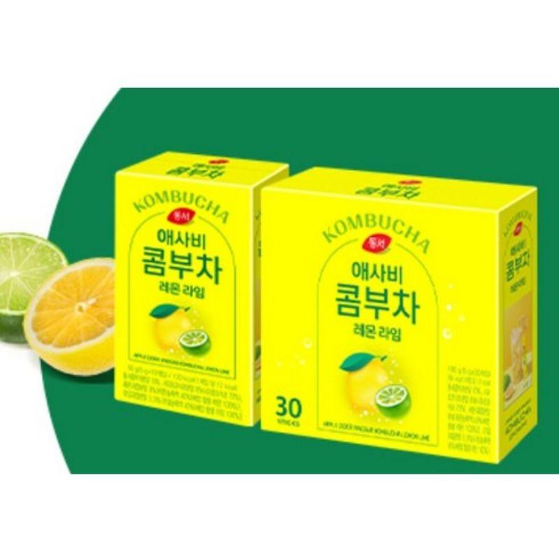 Dongsuh Apple Cider Vinegar Kombucha Lemon Lime 5g X 30 Sticks
