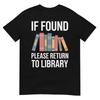 Funny Librarian Art For Unisex Unisex Kids Bookworm Reader TShirt