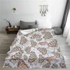 Cozy Christmas Tree Cake-Shaped Throw Blanket - Soft, All-Season Flannel Shawl for Sofa, Bed, and Travel - Perfect Gift for Ever
