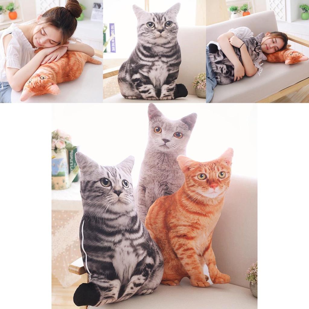Soft And Cuddly 50cm Cat Pillow Plush Toy Doll Cushion Perfect For Sleep And Play