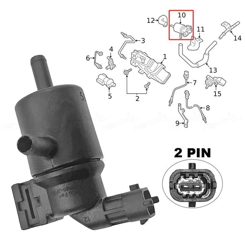 Vapor Canister Purge Control Valve 28910-3F700 For I30 Solaris 2 HCR Kia Rio FB Ceed G4FG Parts