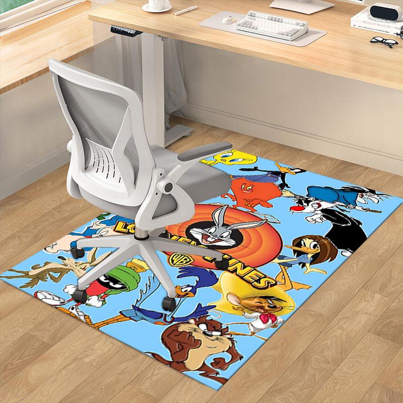 Classic Looney Tunes Compilation Carpet For Playroom Bedroom Living Room Sofa Home Decorkids Game Area Rug Nonslip Floor Mat