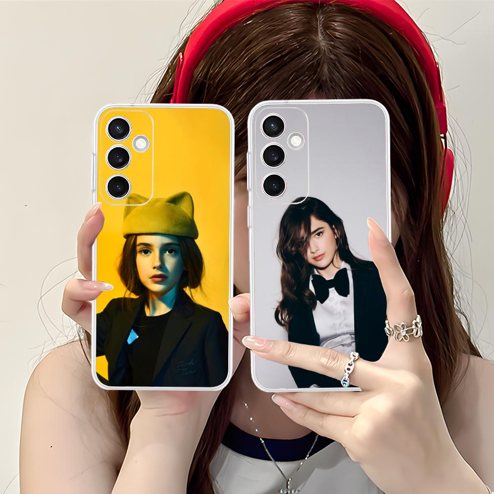 Julia Butters Mobile Cell Phone Case for Samsung Galaxy S25 S24 S23 S22 S21Plus FE Ultra Clear Colorful Cover Smartphone Pretty