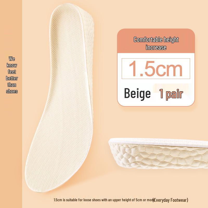 Verhogende Sportschoenen: Universele LuchtKussenInlegzolen voor Mannen & Vrouwen