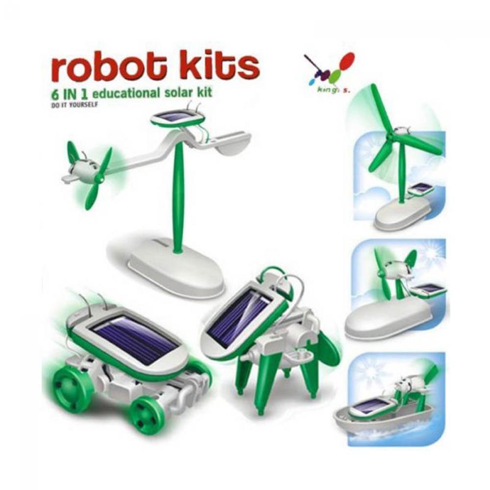 robot kits 6 in 1 educational solar kit