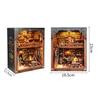NOUVEAU Vieille taverne Poupée en bois Maison de poupée Miniature Modèle 3D à assembler avec kit de meubles Jouet DIY Cadeau pour Enfants & Adultes Casa