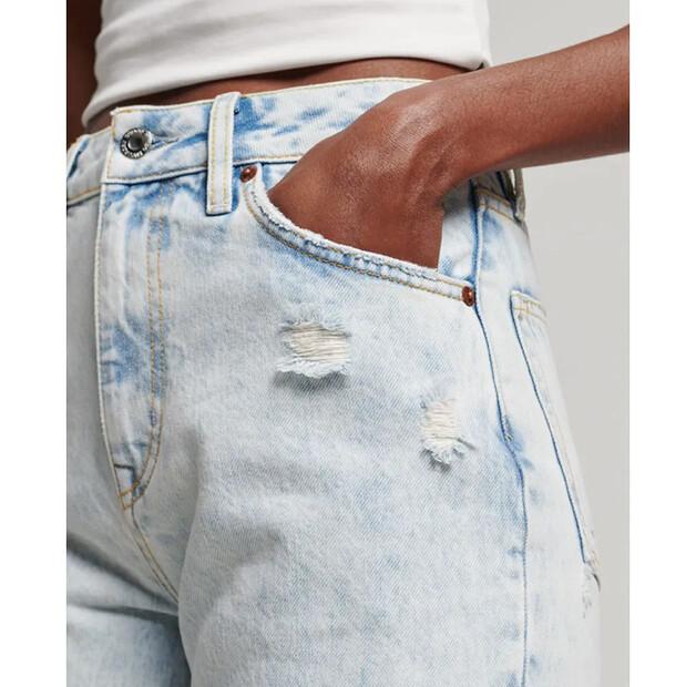 Superdry Vintage High Rise Straight dżinsy