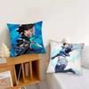Luna S-Snow Game M-Marvel Rivals Pillow Case Square Pillow Bedroom Sofa Leisure Comfort CushionLiving Room Home Decoration 40X40