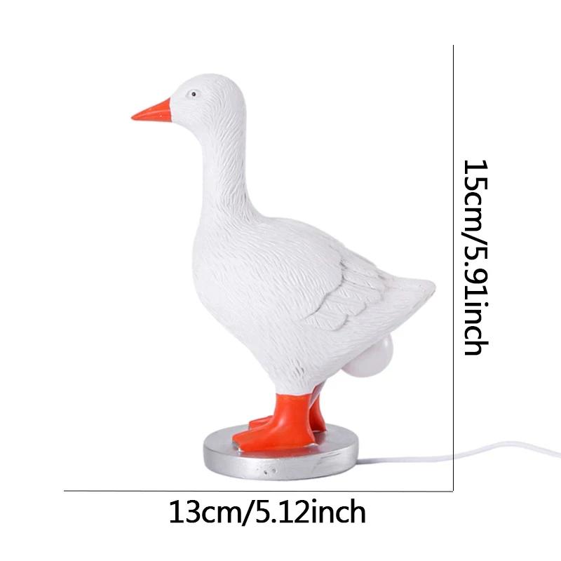 Duck Egg Lamp Chicken Easter Night Lamp Simulated Animal Carnival Party Chick Ornament Birthday Gift Home Decor Table Night Lamp