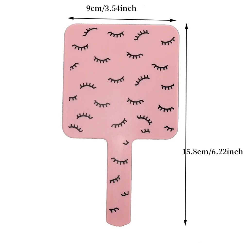 Cute Handheld Makeup Mirror Creative Square Mirrors New Portable Small Mirror