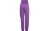 Adidas Knitted Sweatpants Women's Purple Moderate Straight Fit Pants HM3846