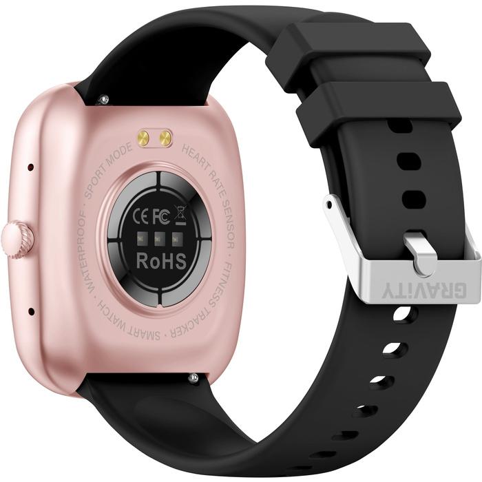 Smartwatch Unisex Gravity Gt18-1 - Rozmowy Bluetooth, Dodatkowy Pasek (Sg036A)