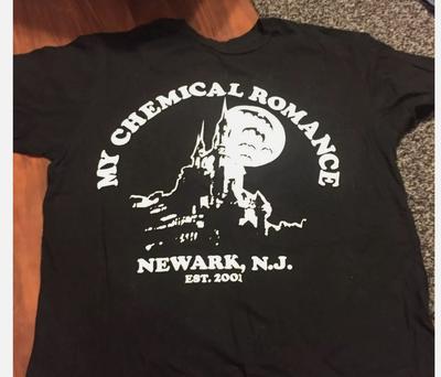 Neues heißes My Chemical Romance Schwarzes Baumwoll-T-Shirt in allen Größen