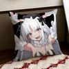 Fatestrange Anime FFake Cushion Cover Reversible Soft Durable Pillow Cover Home  Car MultiScene Use for Daily Comfort