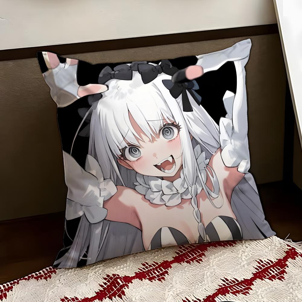 Fatestrange Anime FFake Cushion Cover Reversible Soft Durable Pillow Cover Home  Car MultiScene Use for Daily Comfort