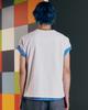 THEMUSEUMVISITOR Fashion Lovers Eyelet T-Shirt (White)