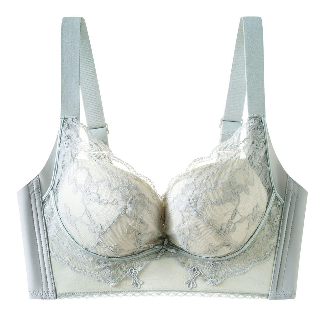 Spot Nude Sense Non-magnetic Modal Slippery Cup Underwear Women's Small Breasts Gather Anti-sagging Original Bra