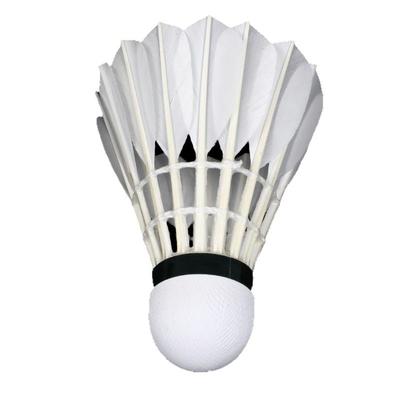 Lingshang Durable Training Goose Feather Badminton Shuttlecocks (12-Pack)