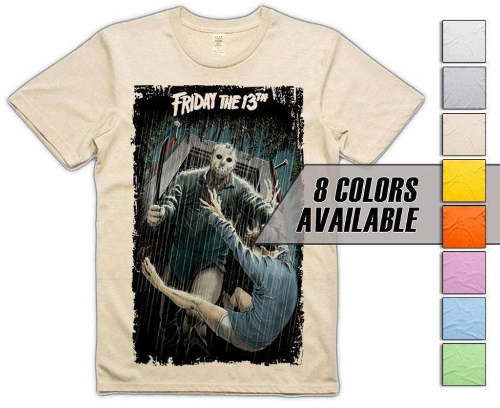 Friday the 13th V47 Men's T-Shirt all sizes S-5XL 8 Colors available
