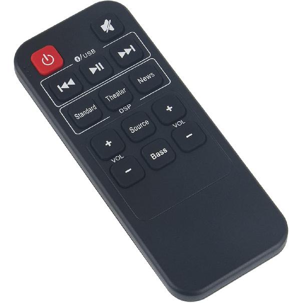 RMT-HSB318 Replacement Remote Fit for Insignia Soundbar Home Theater Speaker RMT-HSB318 RMTHSB318 RTRMTHSB318 NSHSB318 NSHSB318