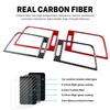 LHD RHD Car trument Air Outlet Real Soft Carbon Fiber Sticker for Subaru Legacy Outback 2015 2016 2017 2018  Accessories