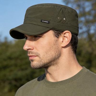 Cappellino Traspirante Asciugatura Rapida con Visiera Piatta per Uomo Donna Cappello da Sole Estivo Leggero Cappellino da Baseball per Corsa