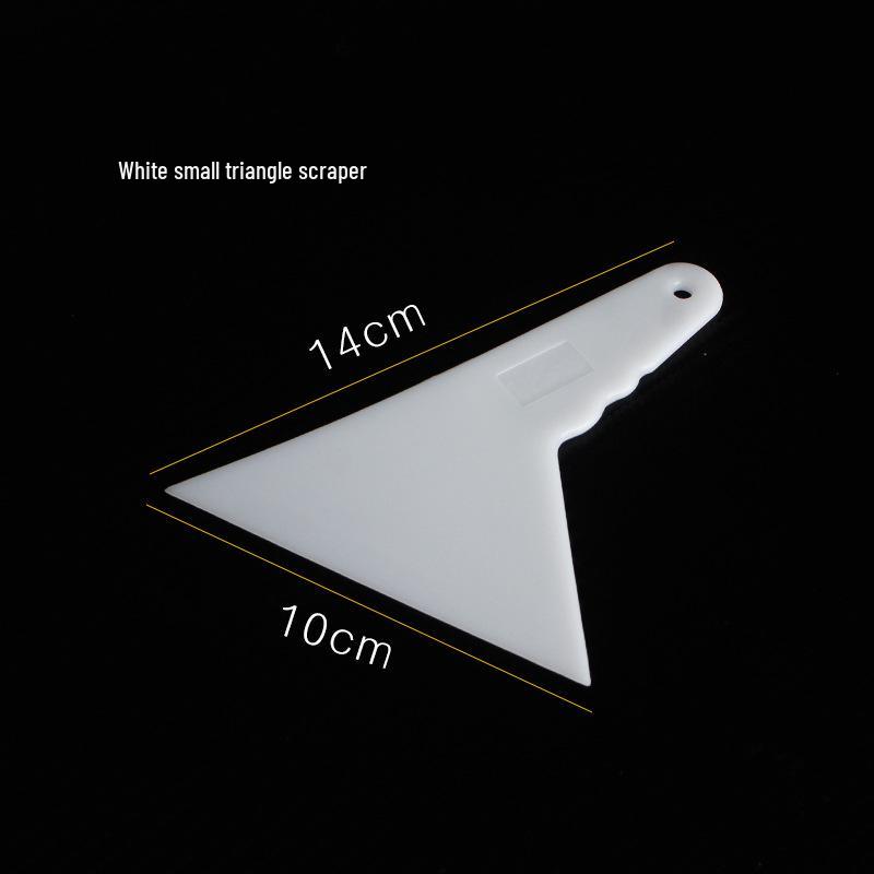 High-Temp Resistant Car Window Film Scraper with Large Plastic Blade