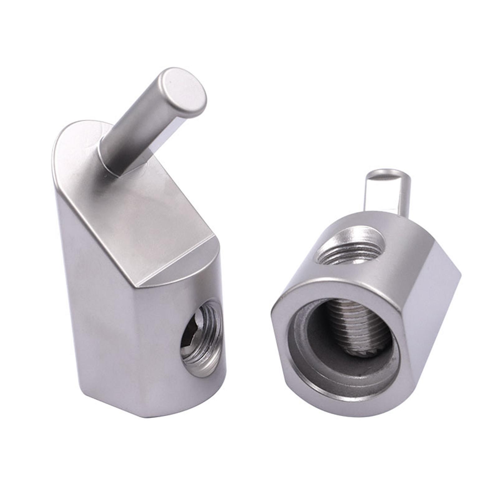 

2 Pack 1/0 Gauge to 4 Gauge Wire Reducer Car Audio Power/Ground Amp Input Reducer Adapter Aluminum for Automotive- Audio