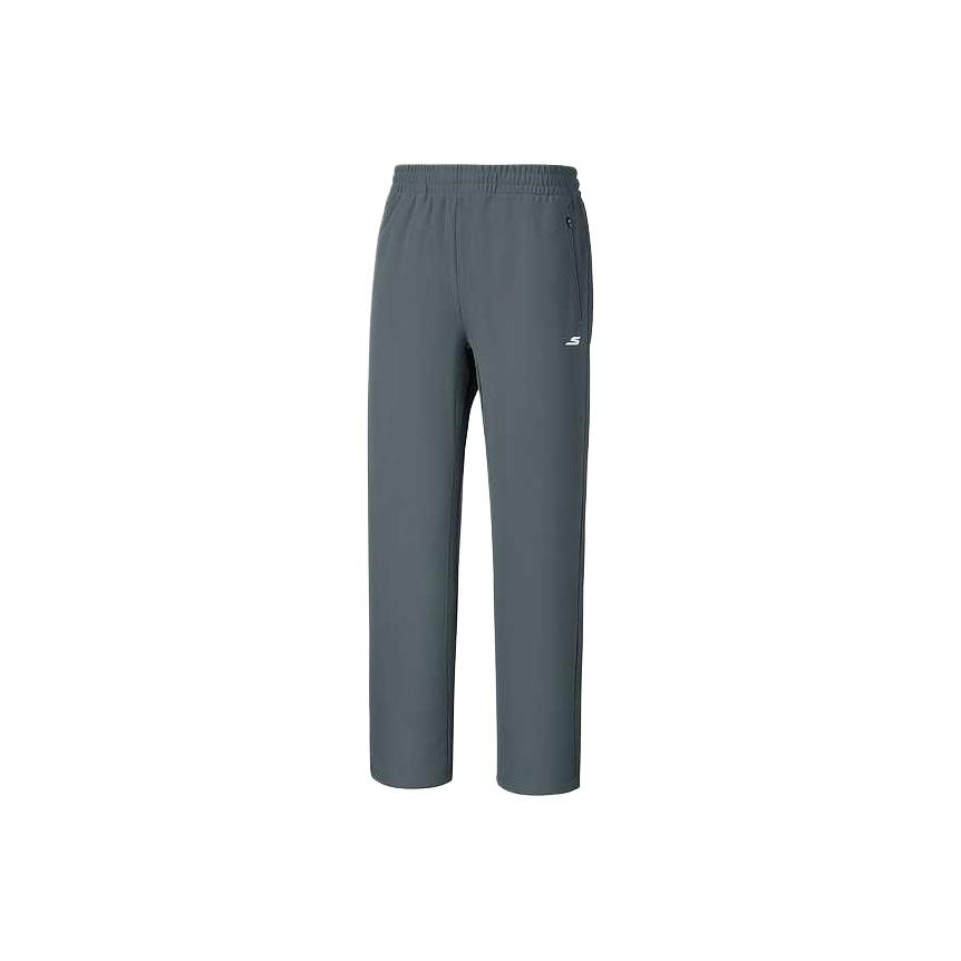 Skechers Basic Sports Series Comfortable Breathable Knitted Sports Pants Men bottoms P425M097-02CF L