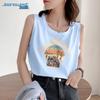 Jeanswest Women's Pure Cotton Loose Vest