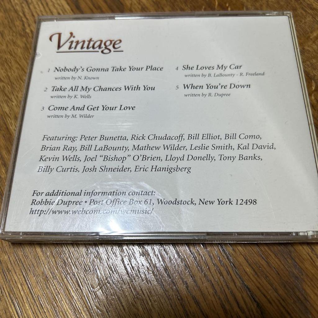 [USED] Robbie Dupree ROBBIE DUPREE Vintage 5 unreleased songs rare