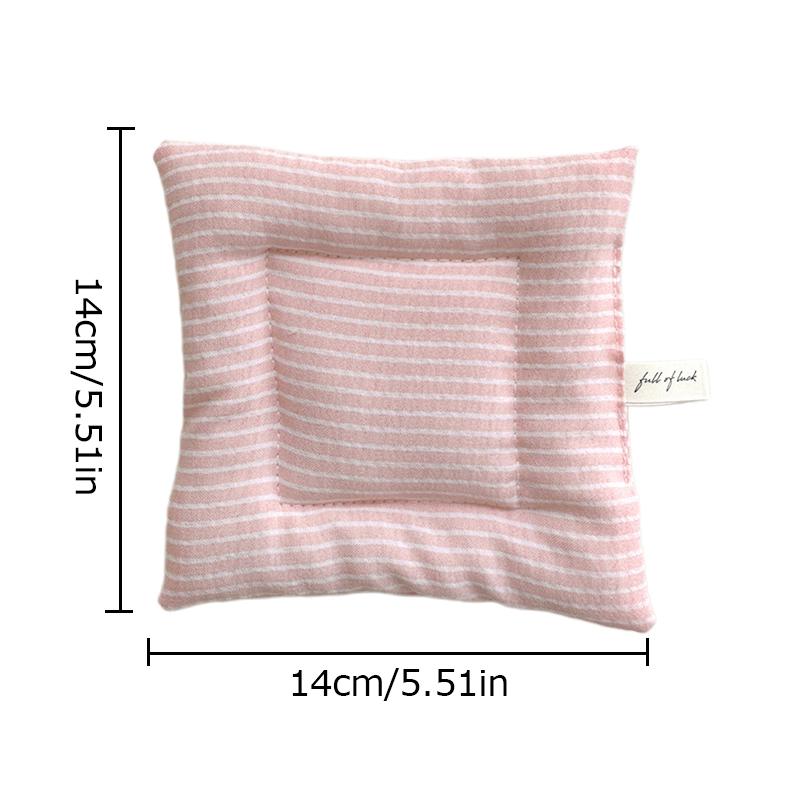 14x14cm Cotton Anti Slip Fabric Multiple Colors Square Shaped Multi-functional Striped Coaster Home Table Decor Accessories