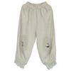 Vintage Cotton Linen Pants Women Summer Pockets  Beach Trousers  Casual High Waist Loose Harem Pants