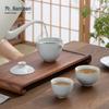 Portable Ceramic Kung Fu Tea Set