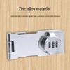 Password-Operated Cabinet Lock for Drawer, Door, and Corner Cabinets – Hole-Free, Thickened Bolt Design